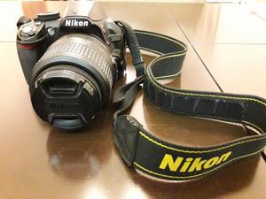 Camara Nikon Dslr D Con Lente 
