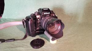 Camara Nikon F 4 Con Lente Dx Tamron Af 18 - 200 Mm