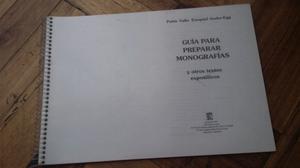 Guía para preparar monografías