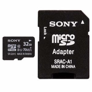 La Plata! Sony Micro Sd 32gb Clase mb Celular Càmaras