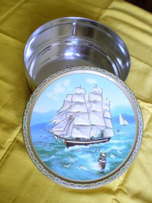 Lata Jacobsen's Butter Cookies Tall Ships - DE COLECCIÓN