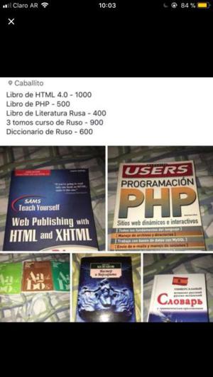 Libros varios tecnologia e idiomas