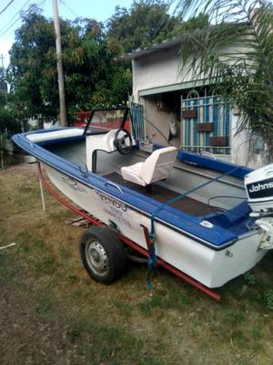 Liquido maratón 400 con Johnson 35hp