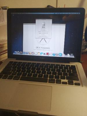 Macbook13 Intel Core 2 Duo 4gb 160 Gb Garantia Outlet