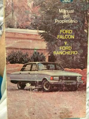 Manual original de Ford Falcon Sprint 