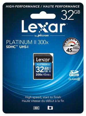 Memoria Lexar Profesional Sd 32gb Clase 10 High Speed 300x