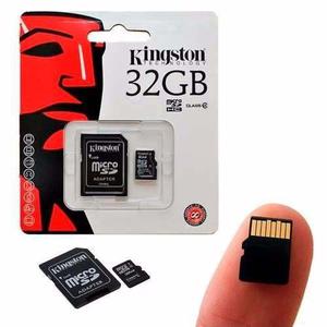 Memoria Micro 32gb Hc Con Adaptador Sd Clase 10 Kingston