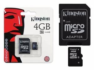 Memoria Micro Sd Kingston 4gb Clase 10
