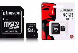 Memoria Micro Sd Kingston 8gb Clase 10