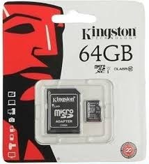 Memoria Micro Sd Kingston De 64gb Clase 10 - Dixit Pc