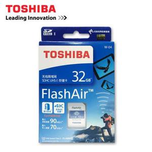 Memoria Sd 32gb Clase 10 Wifi Toshiba Flashair W-04
