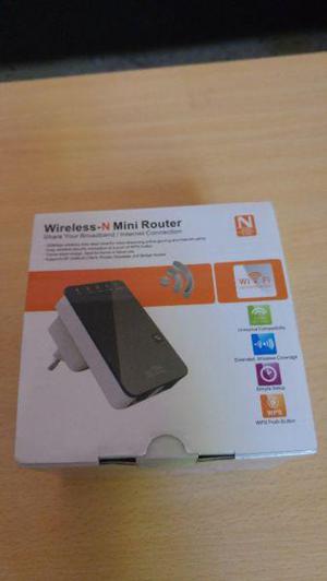 Mini Router Repetidor Amplificador Señal Wifi 300mbps