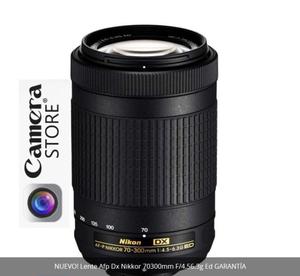 NUEVO! Lente Afp Dx Nikkor 70300mm F/4.56.3g Ed GARANTÍA!