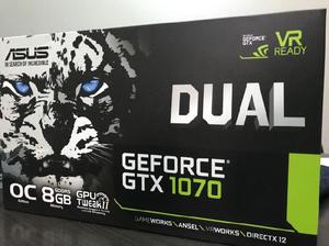 NVIDIA GEFORCE GTX DUAL -1070 8GB- ASUS