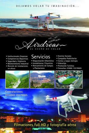 Producción y Servicios Aéreos con Drone