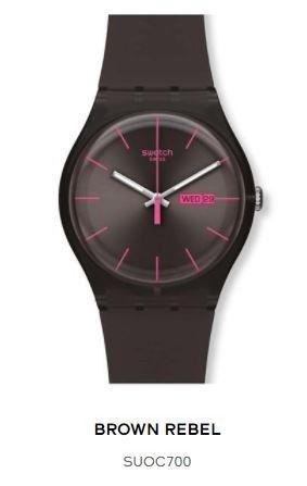 Reloj Swatch Unisex SUOC700 Malla Silicona Impecable USADO