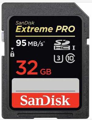 Sandisk Extprosdhc 32 Gb Cl mb/s 4k Hd-video Entrega
