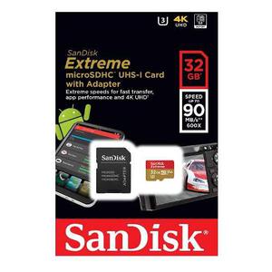 Sandisk  Tarjeta Memo Micro Sdxc 32gb 10 U3
