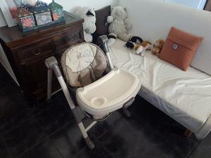 Silla De Comer Bebe Graco Winnie Pooh Compacta Regulable