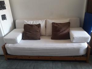 Sillón cama, colchón nuevo con resortes