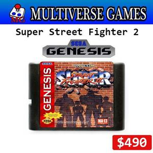 Super Street Fighter 2 Sega Genesis