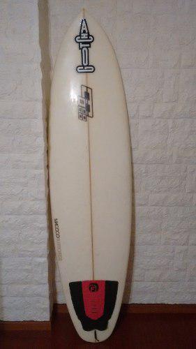 Tabla De Surf 6'8 Usada Macoco Surfboards Y Funda Freelife