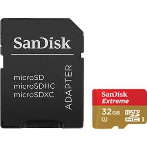 Tarjeta Memoria Sandisk Extreme Microsd 32gb Clase 10 U3 4k