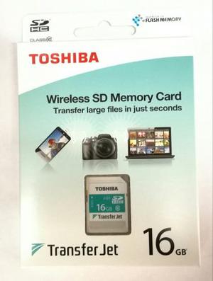 Tarjeta Memoria Toshiba Sd 16gb Wireless Clase 10