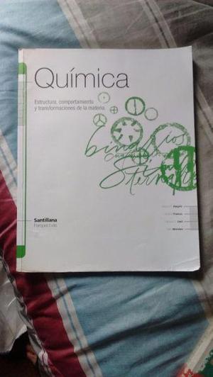 Vendo libro Química Estruct, comp y transf de la materia.