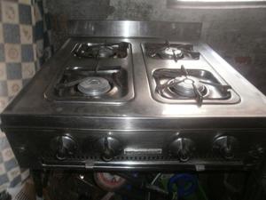 vendo cocina domec simple sin horno 4 hornallas a gas