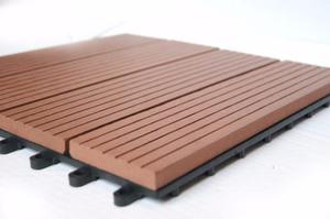 Baldosas Pvc Deck Madera Plastico Wpc Encastrables