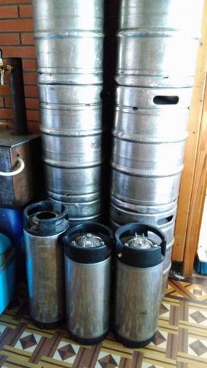 Barril De Cerveza 50l Conector A Y Cornis 19l