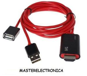 Cable Lightning Mhl Hdmi Adaptador Android Iphone Micro Usb