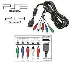 Cable componente para play 2, nuevo, con garantia, es un