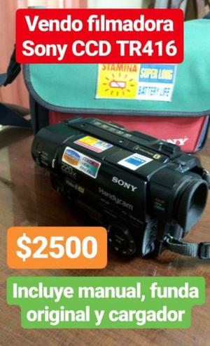 Filmadora Sony CCD TR416