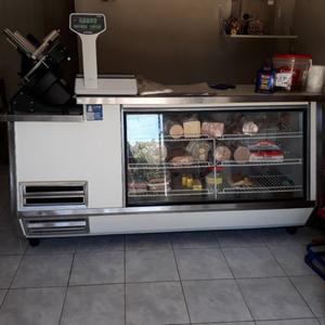 Heladera vitrina mostrador 2.10mts