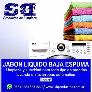 JABON LIQUIDO BAJA ESPUMA TIPO SKIP X 5L