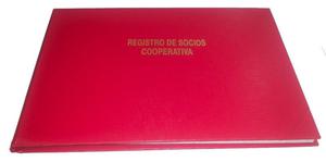 Libros Contables - Registro Socios Cooperativa