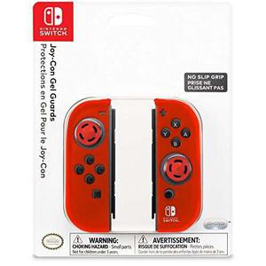 Mando Joy-con Nintendo Con Protectores De Gel Rojo
