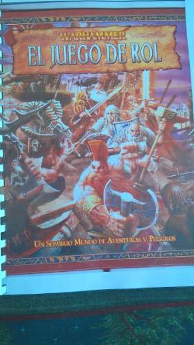 Manual Warhammer Fantasy Juego De Rol 260 Paginas Color