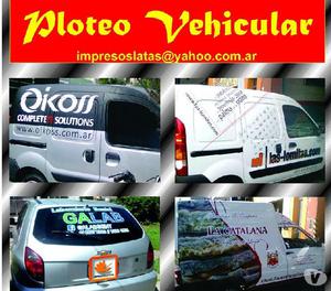 PLOTEO VEHICULAR TOTAL O PARCIAL