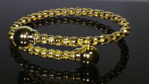 Pulsera Oro Amarillo 18 Kt, Nueva A Estrenar !!!