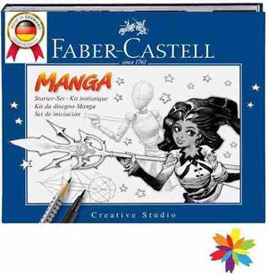 Set Manga Starter Faber Castell Pitt Brush Pen Barrio Norte
