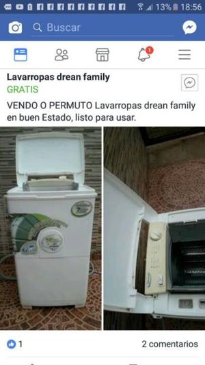 Vendo Lavarropas marca DREAN buen estado y funcionamiento