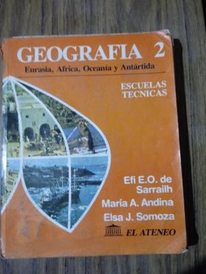 geografia 2 de sarrailh; andina; samoza