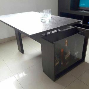 mesa ratona Bar, con tapa elevable