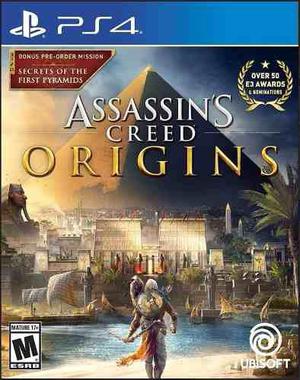 Assasins Creed Origins Juego Físico Ps4 Nuevo Sellado