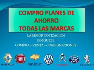 COMPRO PLANES DE AHORRO - TODAS LAS MARCAS - ADJUDICADOS Y