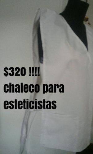 Chaleco para esteticistas