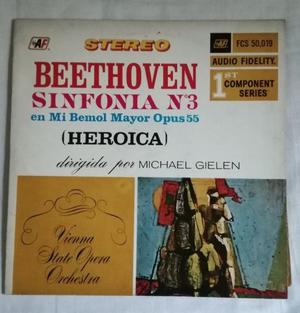 Disco Vinilo Beethoven Sinfonia Nº3 En Mi Bemol Mayor Op 55